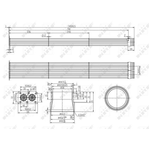 Nrf 48102 radiatore recupero - nrf,
