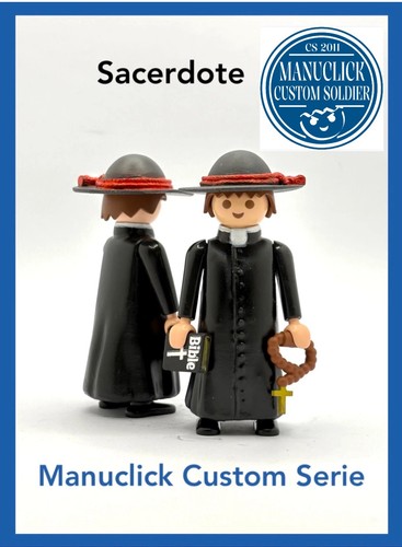 Playmobil custom sacerdote - playmobil,