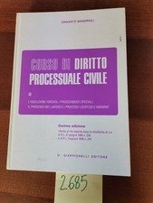 Mandrioli Corso di diritto processuale III civile 1995 Giappichelli   1002685