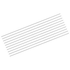 10 Pezzi Aste in Acciaio Inox