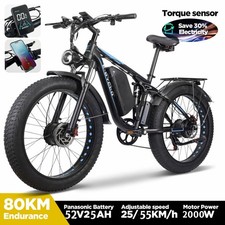 Bicicletta elettrica doppio