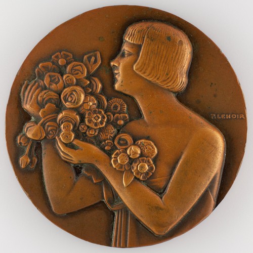 Daille femme aux fleurs - aux,