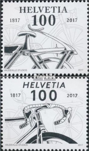 Francobolli svizzera 2017 - 2017, mi