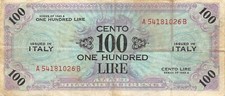Italia 100 Lire Serie del 1943