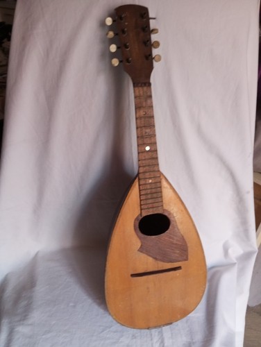 Mandolino antico legno - mandolino,