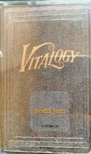 pearl jam vitalogy audiocassette