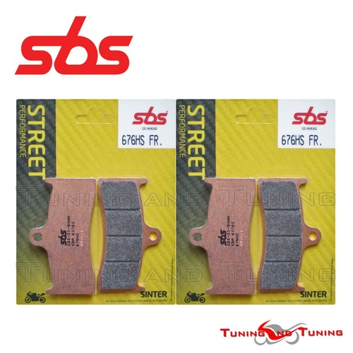 Pastiglie freno anteriori sbs - freno,