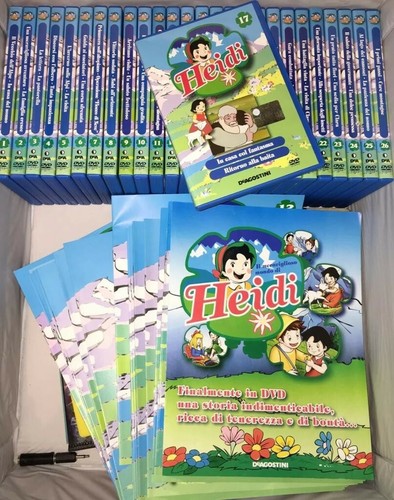 Heidi dvd deagostini - heidi, più