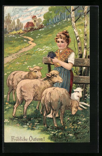 Cartolina rilievo buona - cartolina,