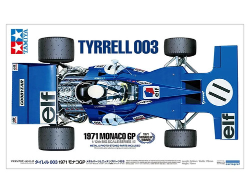 Tamiya 12054 tyrrell - tamiya,