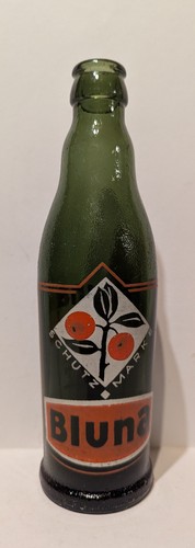 Vecchia bottiglia limonata - vecchia,