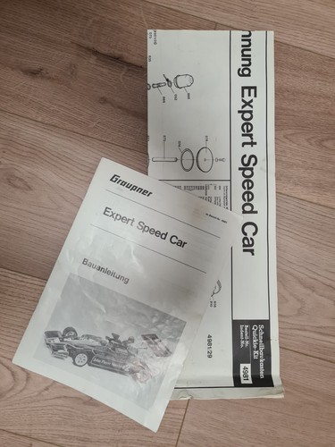 Graupner expert speed - speed, car