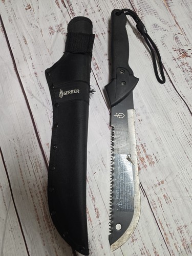 Black gerber bolo - black, machete