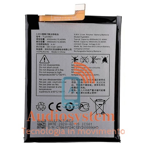 Batteria originale alcatel - batteria,