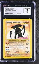 CGC 3 Shining Kabutops 2002