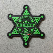 PVC Patch Aeronautica Militare 37° Stormo Sheriff Birgi County Italian Air Force