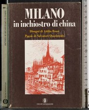 OSCAR. MILANO IN INCHIOSTRO DI CHINA. ROSSI, QUASIMODO. MONDADORI. 1ED.