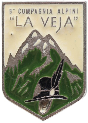 Distintivo compagnia alpini - distintivo,