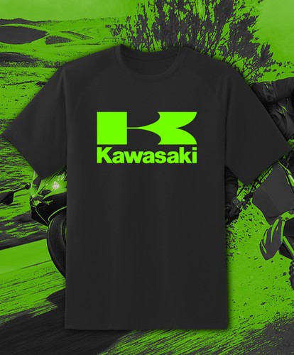 Kawasaki shirt nera verde - kawasaki,