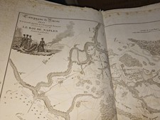 Atlante Con 7 Mappe E Carte Topografiche Militari Antiche Inizi 800