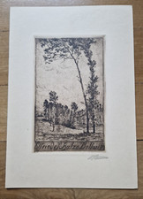 HENNE ARTHUR. Ex libris Elfriede Schulze Dellwig. Rad 146 x 92.SIGN