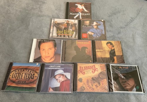 Lot country music cds - of,