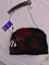 Borsa Pelliccia Fatta A Mano