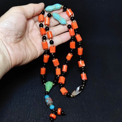 Bracciale collana perle agata