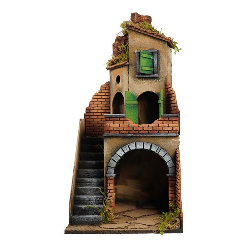 Casa con grotta - con, luce