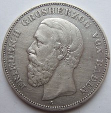 Moneta Impero Tedesco 5 Marchi