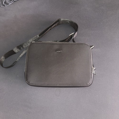 Borsello lacoste nero - lacoste,