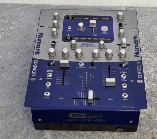 Numark dxm06 mixer - numark,
