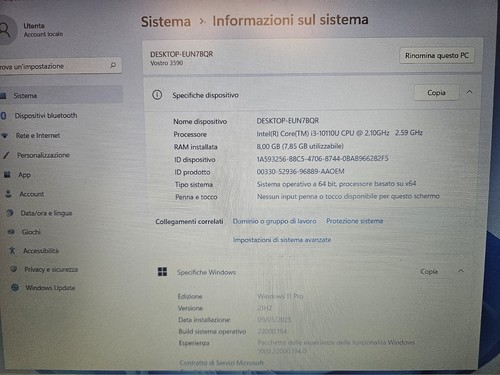 Notebook dell 256 - notebook,