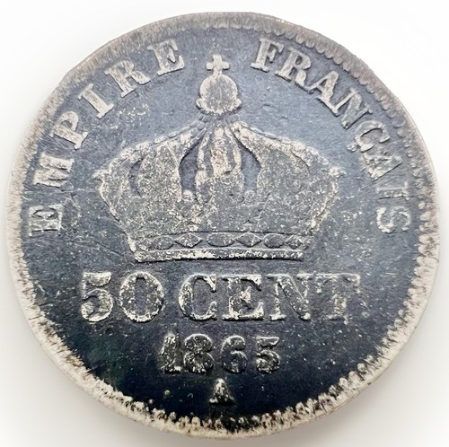 Franco centimes 1867 a - 50,