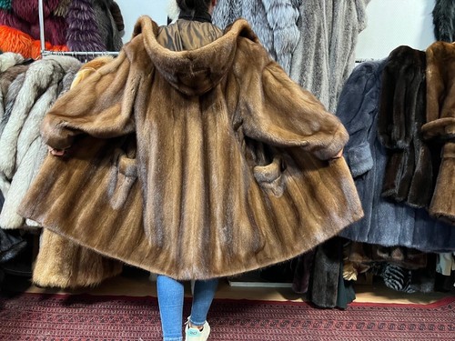 Cappotto visone pelliccia