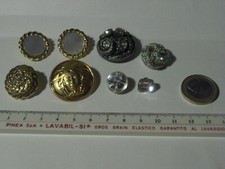 LOTTO 8 BOTTONI GIOIELLO