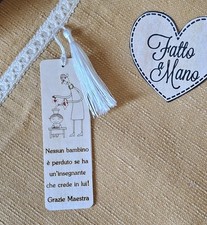 Maestra Segnalibro Legno