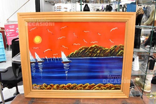 Quadro marina rosso - quadro,