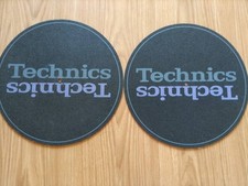 Technics SL-1200 Coppia tappetini giradischi DJ MK2 MK3 MK4 MK5 MK6
