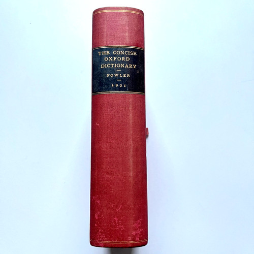 The concise oxford dictionary - concise,