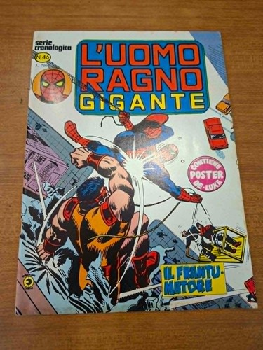 Uomo ragno gigante - l'uomo, il