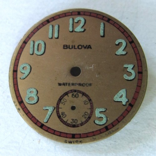 Bulova wristwatch gold - bulova,