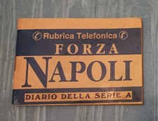 CALCIO RUBRICA TELEFONICA "FORZA NAPOLI" 10x7cm editrice EDIGAMMA 1996/97