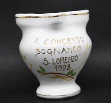 piccola brocca 15 cl. R. CONCERTO BOGNANCO S. LORENZO 1928 Laveno SCR