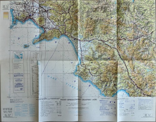 Mappa per uso - , militare