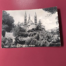 PADOVA BASILICA DEL SANTO VISTA DA PONTECORVO - CARTOLINA BIANCO E NERO SPEDITA