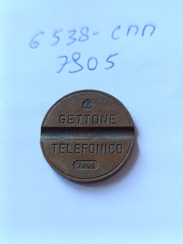 Gettone telefonico 7905 - 7905, cmm
