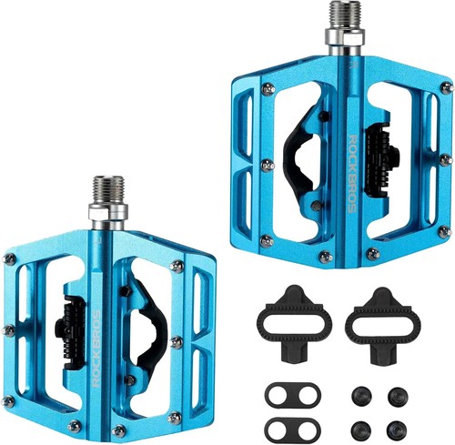 Rockbros pedali bici spd - pedali, lock