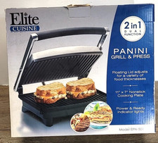 Elite Cuisine 2 in 1 Panini