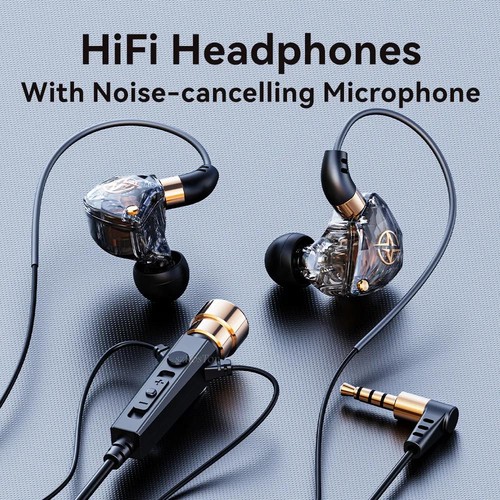 Hifi wired headphones with - hifi,
